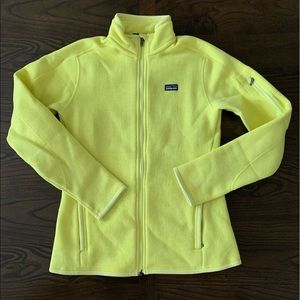 Women’s Yellow Patagonia Full Zip